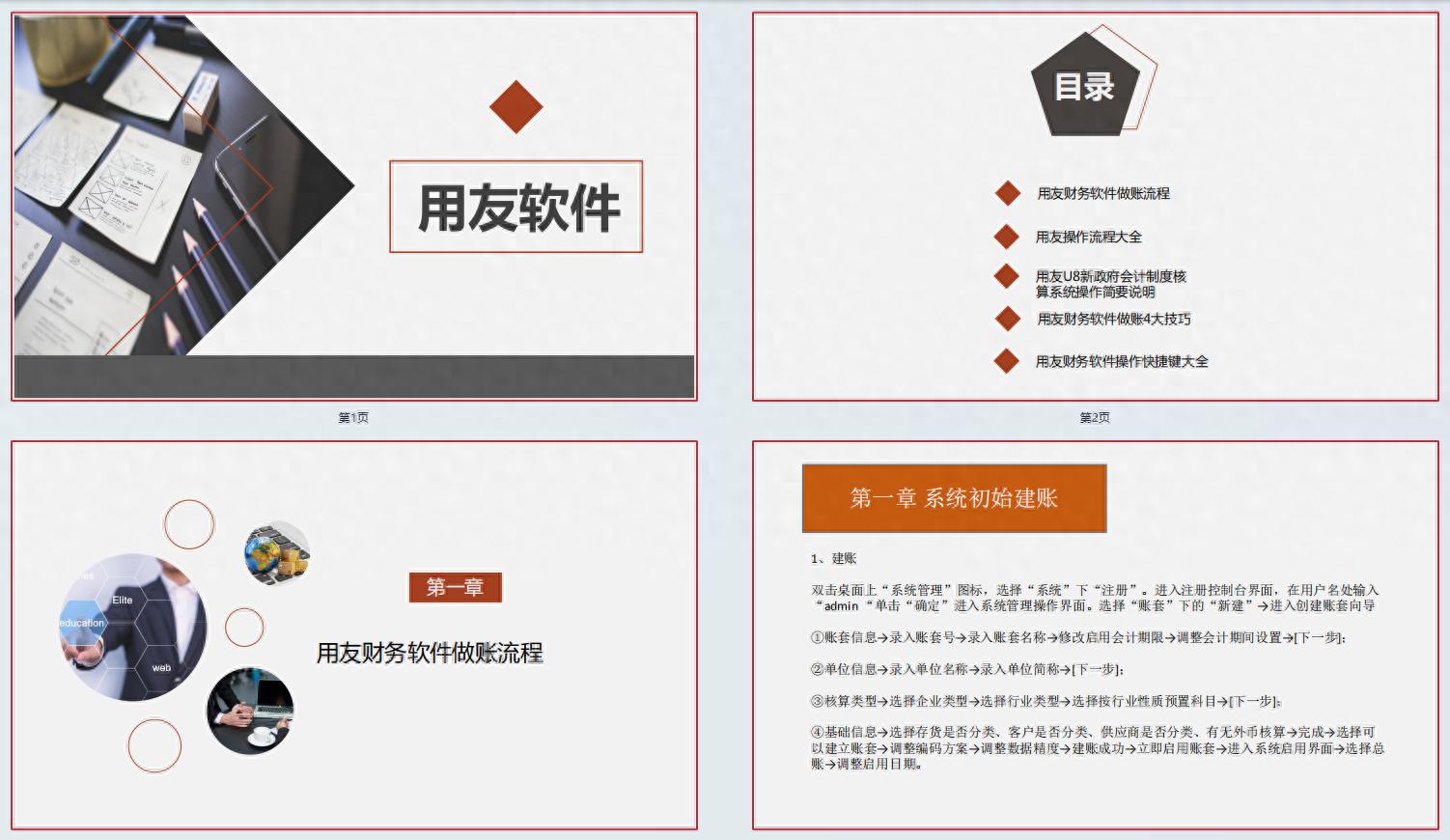 用友财务软件做账流程全解析，含U8新政府会计制度操作说明